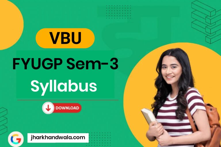 FYUGP Semester 3 Syllabus 2022-26